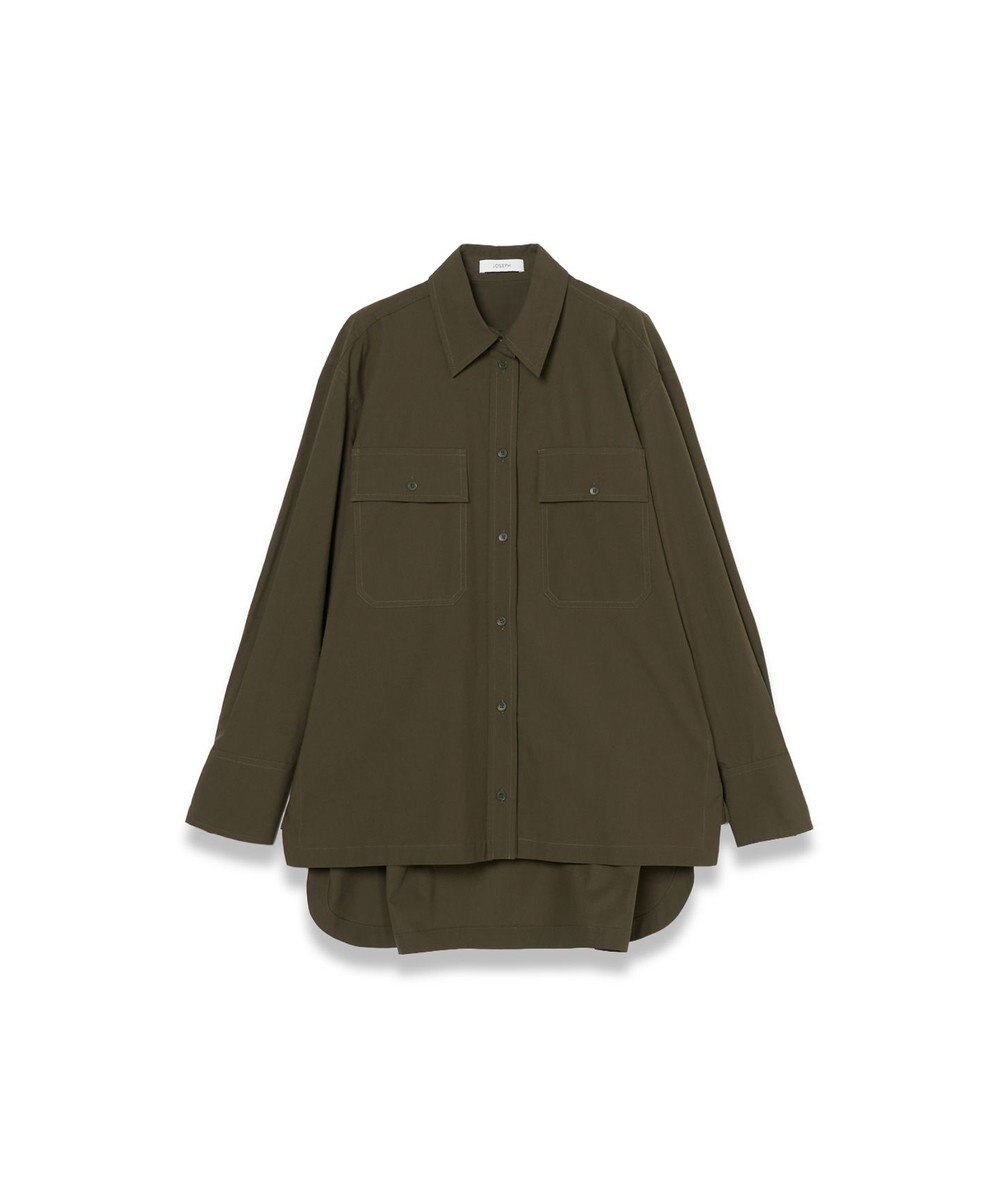 JOSEPH ポプリンコットン　ロングスリーブシャツ 