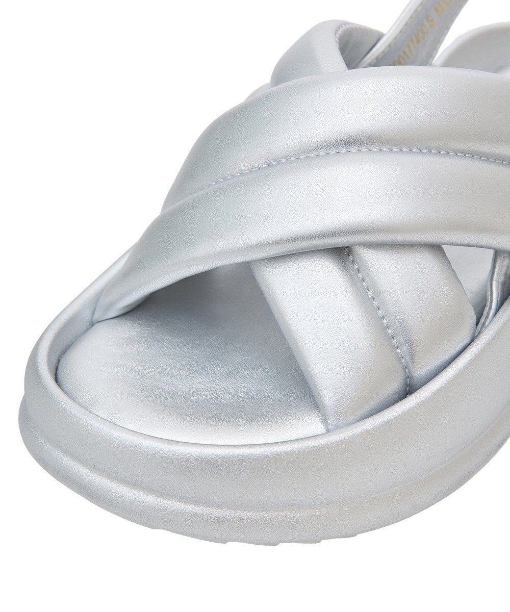 Green Parks ＲＵＰＩＳ．　パフクロスサンダル 