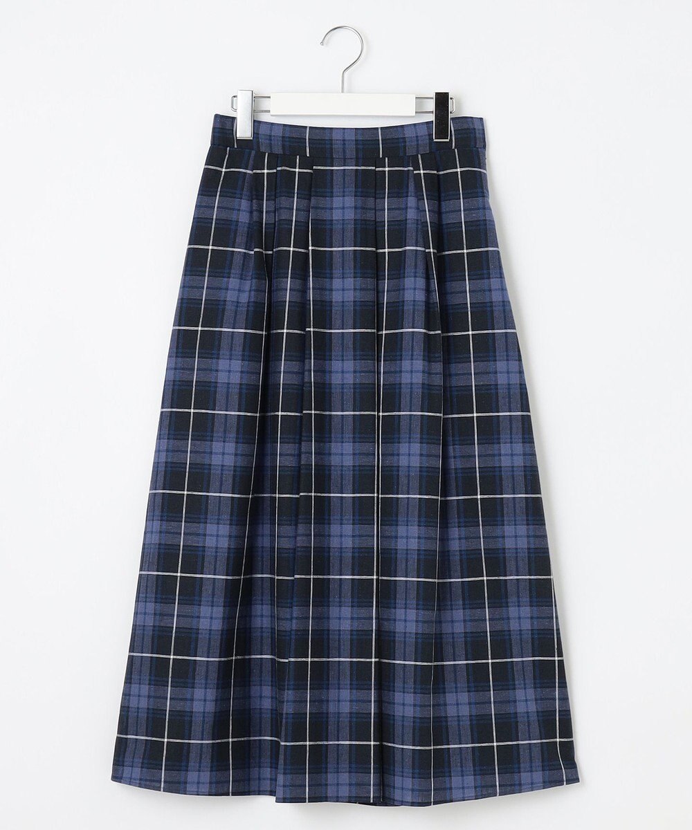 J.PRESS LADIES 【洗える】モデレートマドラス スカート 