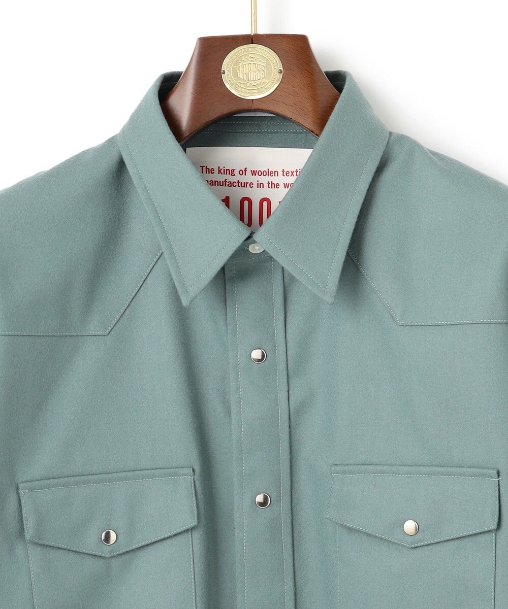 J.PRESS MEN 【J.PRESS ORIGINALS】1001 PAPER FLANNEL Ivy CowBoy Shirt / JAPAN MADE 