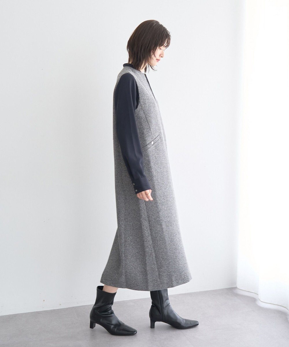 YECCA VECCA キーネックジャンスカ 