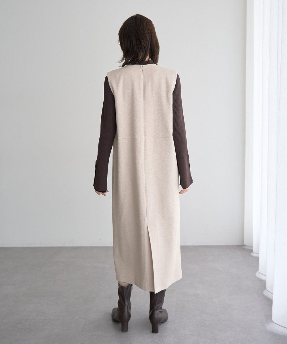 YECCA VECCA キーネックジャンスカ 