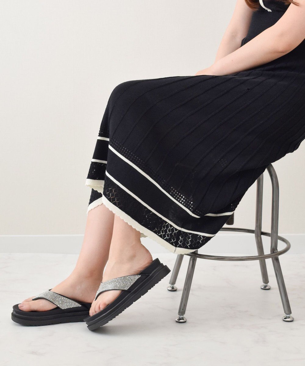 Bridget Birkin 【Bridget Birkin】ビジュートングサンダル 