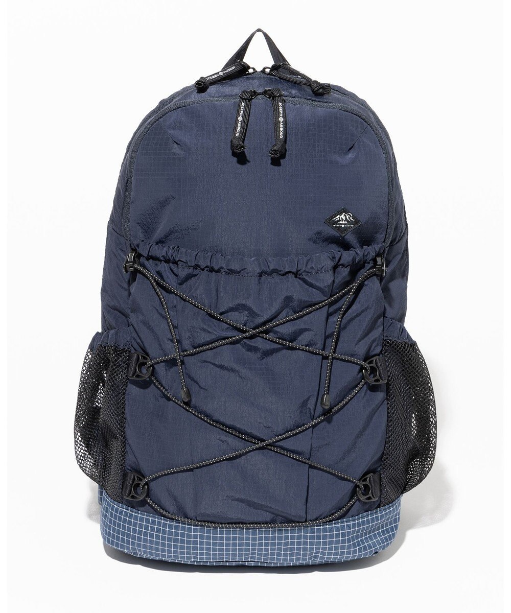 JOSEPH ABBOUD MOUNTAIN 【CREA掲載・軽量/ECO撥水】ナイロンリップクロス バックパック 21L 