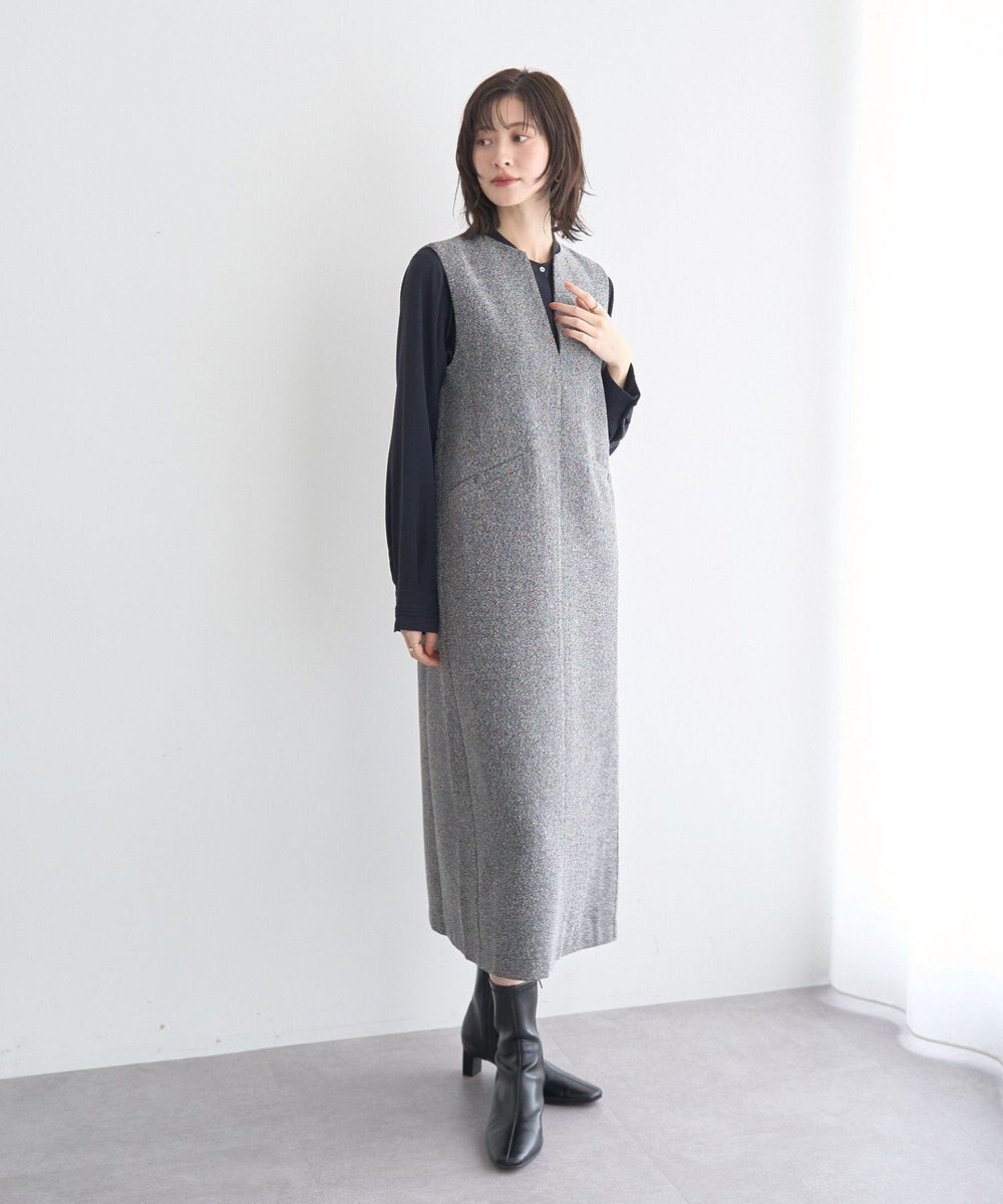 YECCA VECCA キーネックジャンスカ 