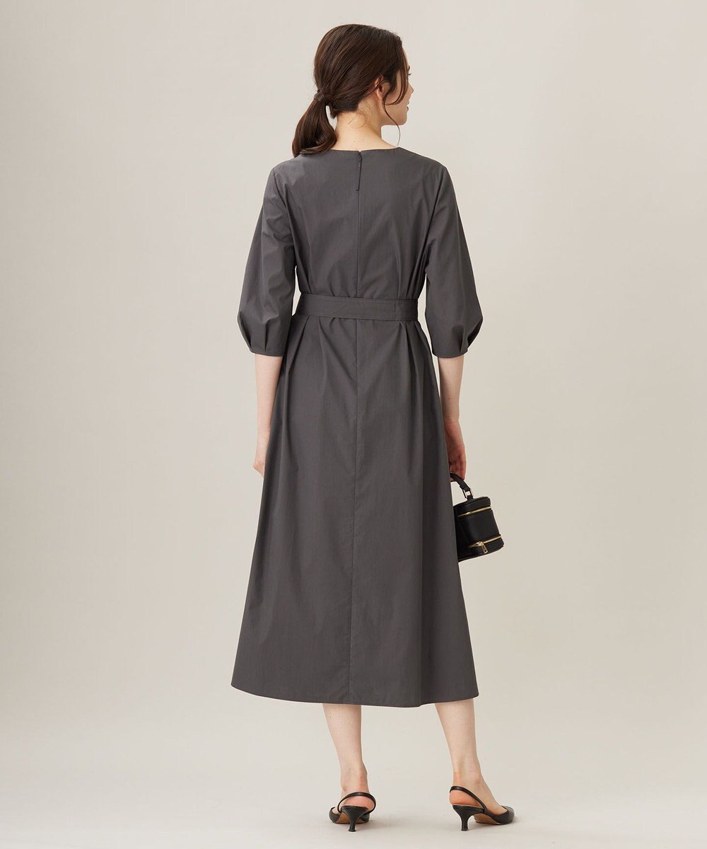 自由区 【洗える】タイプライター ワンピース 