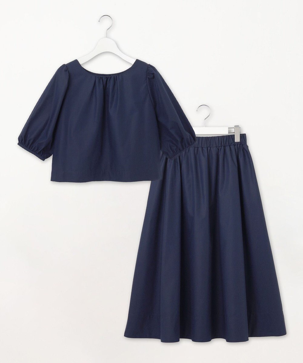 Feroux 【洗える】パフスリーブセット アップ 