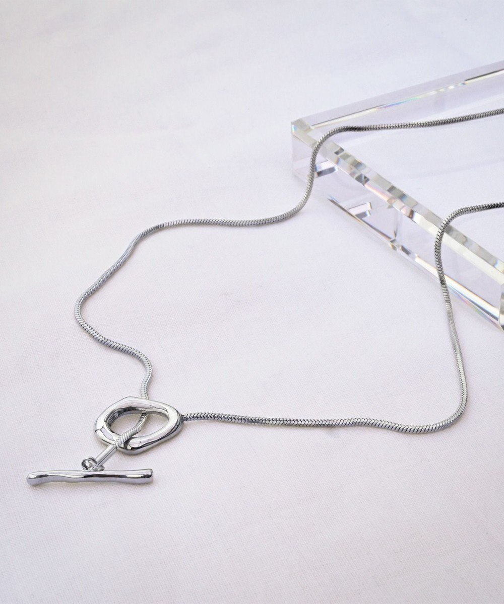 blancotokyo 【金属アレルギー対応】ニュアンスラリエットネックレス FLUIR 