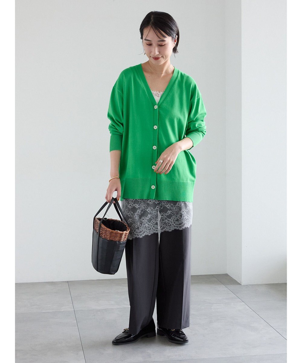 Te chichi 【雑誌掲載アイテム】イレギュラーヘムレイヤードレースキャミ 