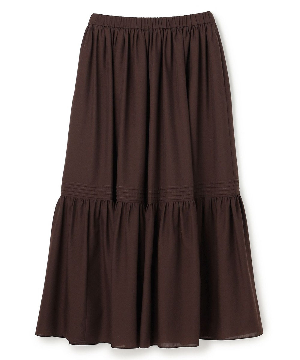 UNFILO エアリー ギャザースカート 