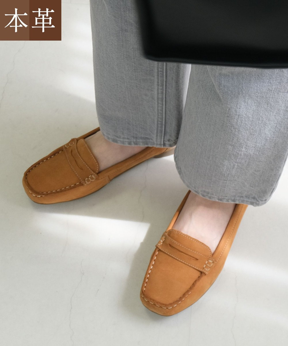 Pointer 本革ドライビングシューズ 