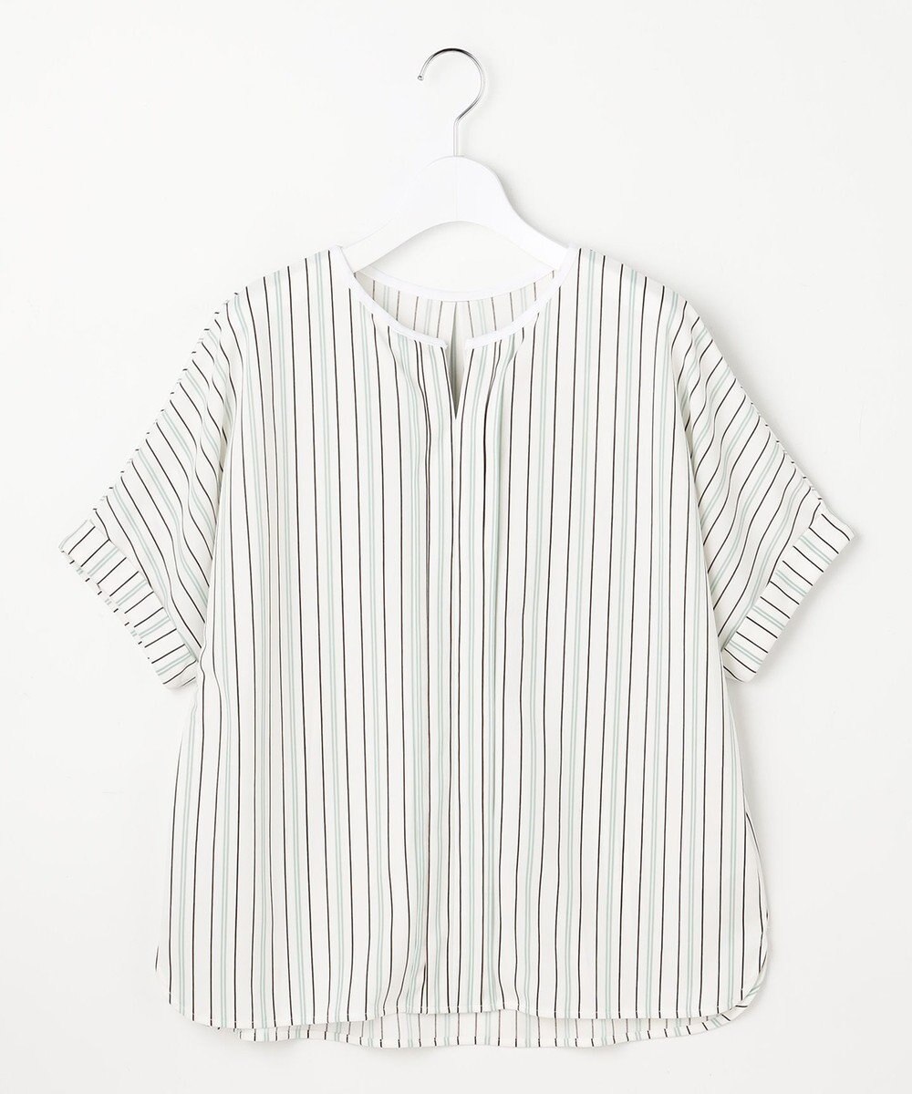 ANY SIS ジョーゼットフロントタック プルオーバー 