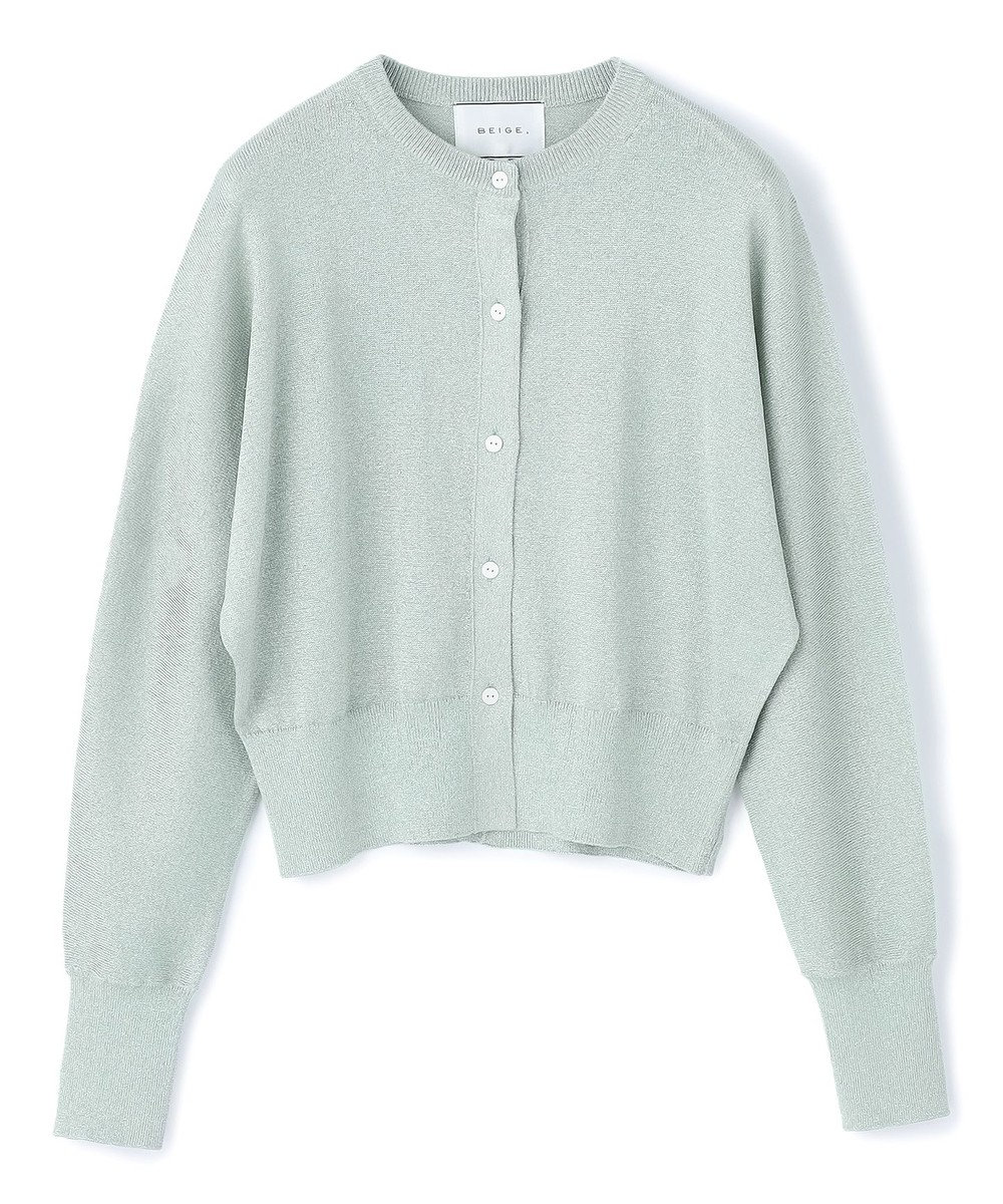 BEIGE， SMITHONITE / リュクスグリッター ドルマンカーディガン 