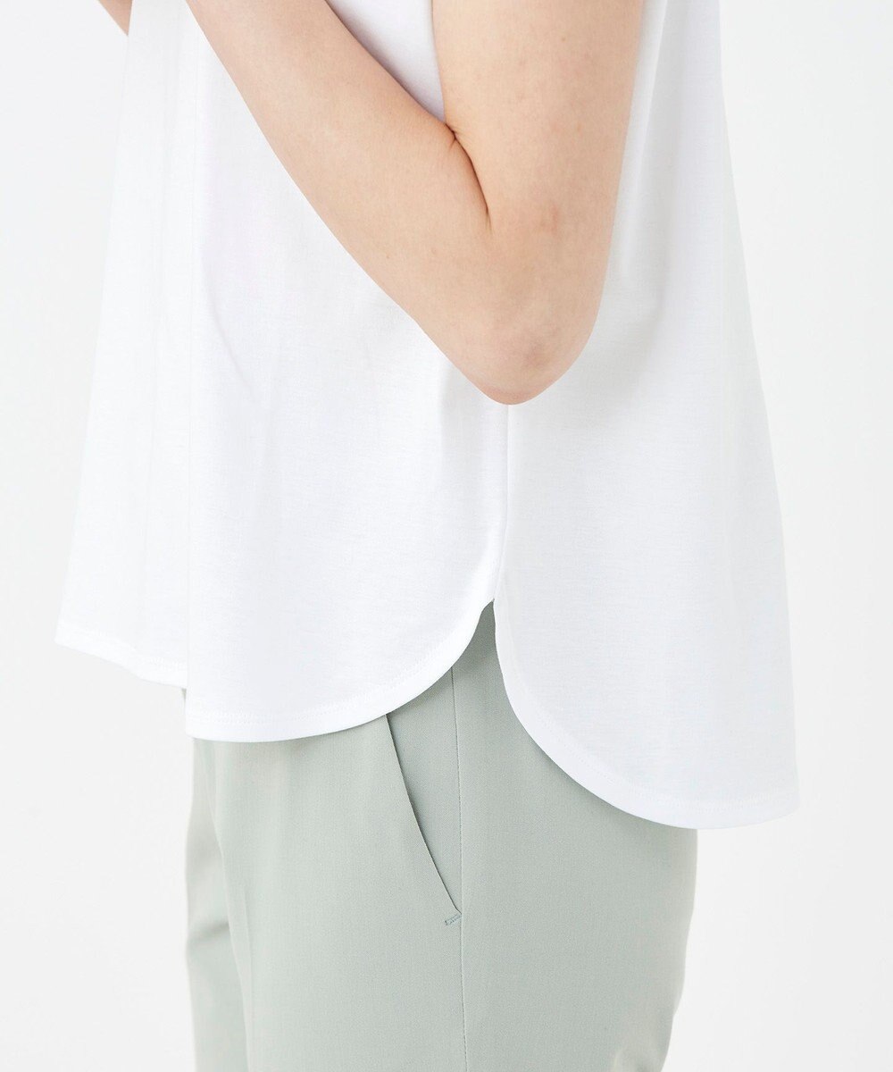 KASHIYAMA 【抗菌消臭】クレンゼ フレンチTeeシャツ 