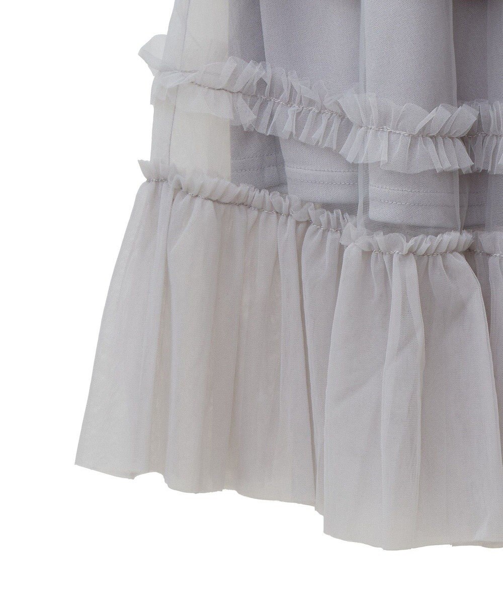 Green Parks ・ＥＬＥＮＣＡＲＥ　ＤＵＥチュールフリルティアードスカー 