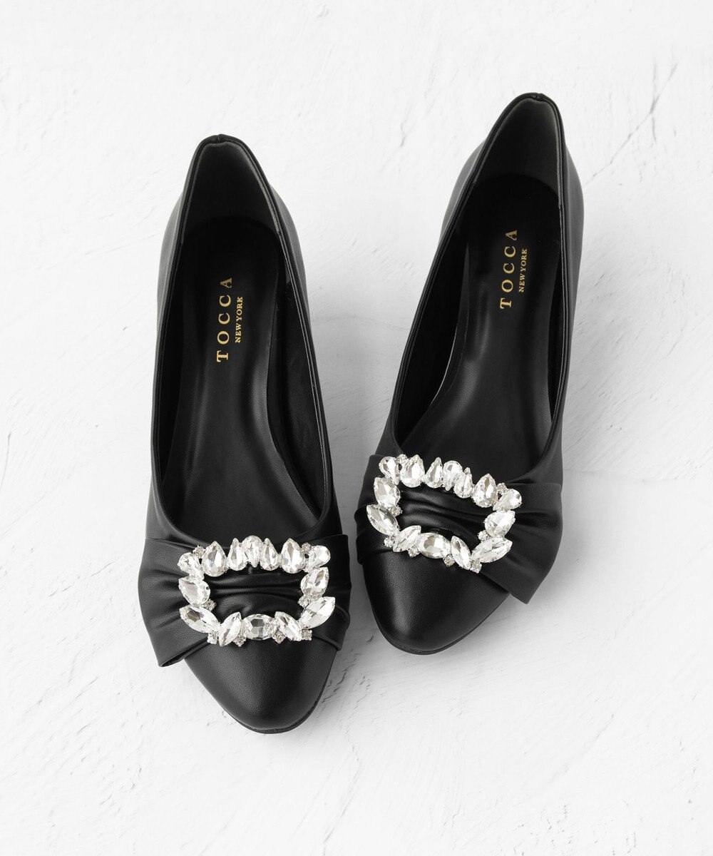 TOCCA 【WEB限定カラーあり】BIJOUX RIBBON PUMPS パンプス 