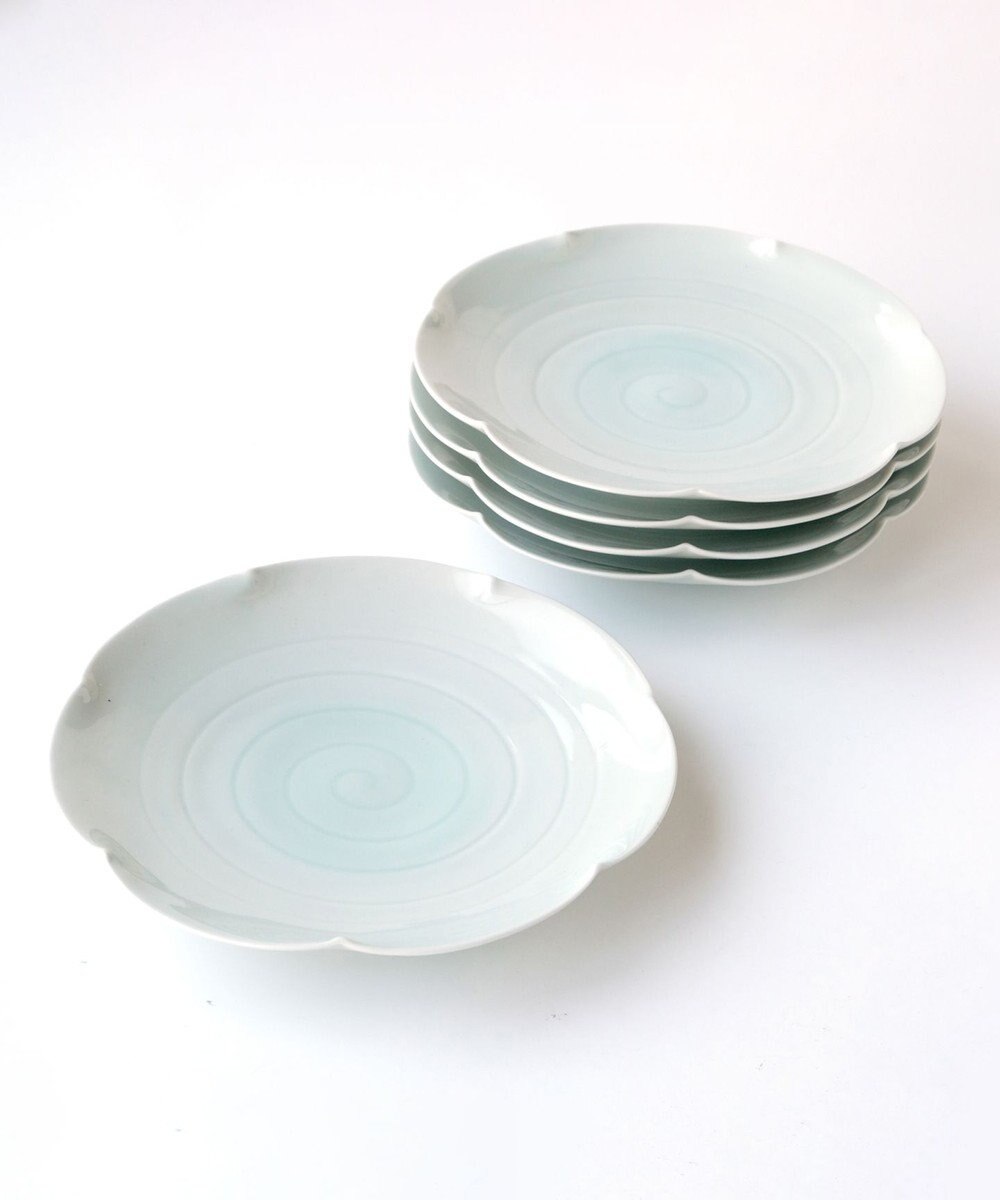 たち吉 【たち吉】うず潮中皿〈５枚〉美濃焼 