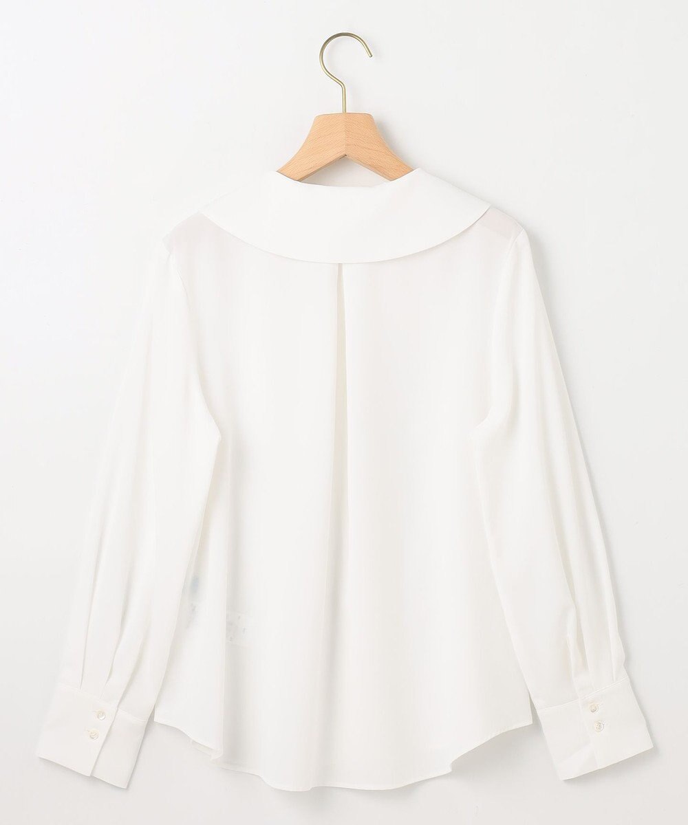 組曲 ショールカラー ブラウス 