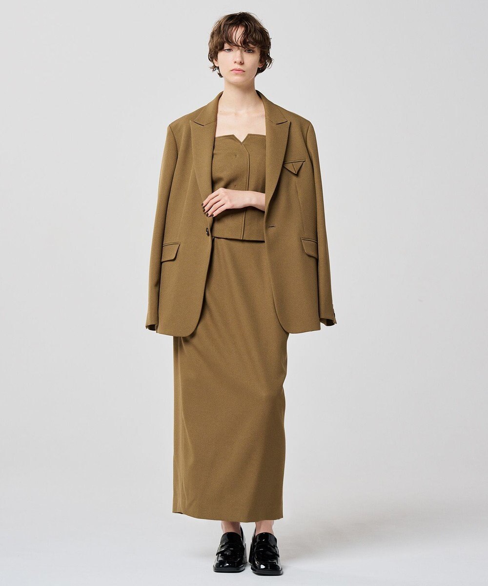 uncrave プレーンスーツ ビスチェ（uncrave WHITE） 