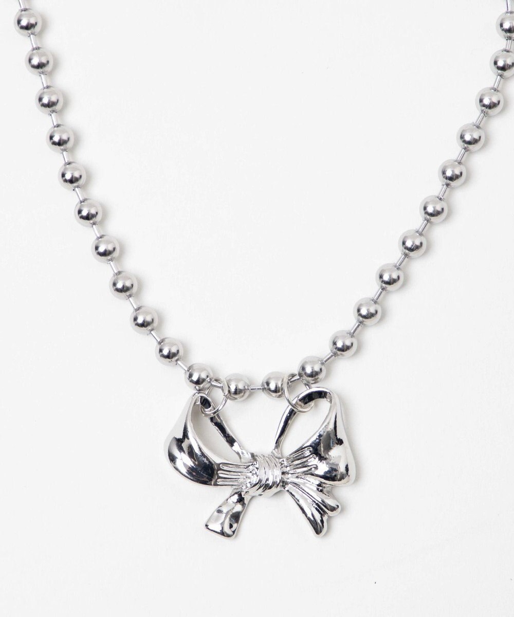 WEGO LBIGモチーフボールチェーンネックレス 