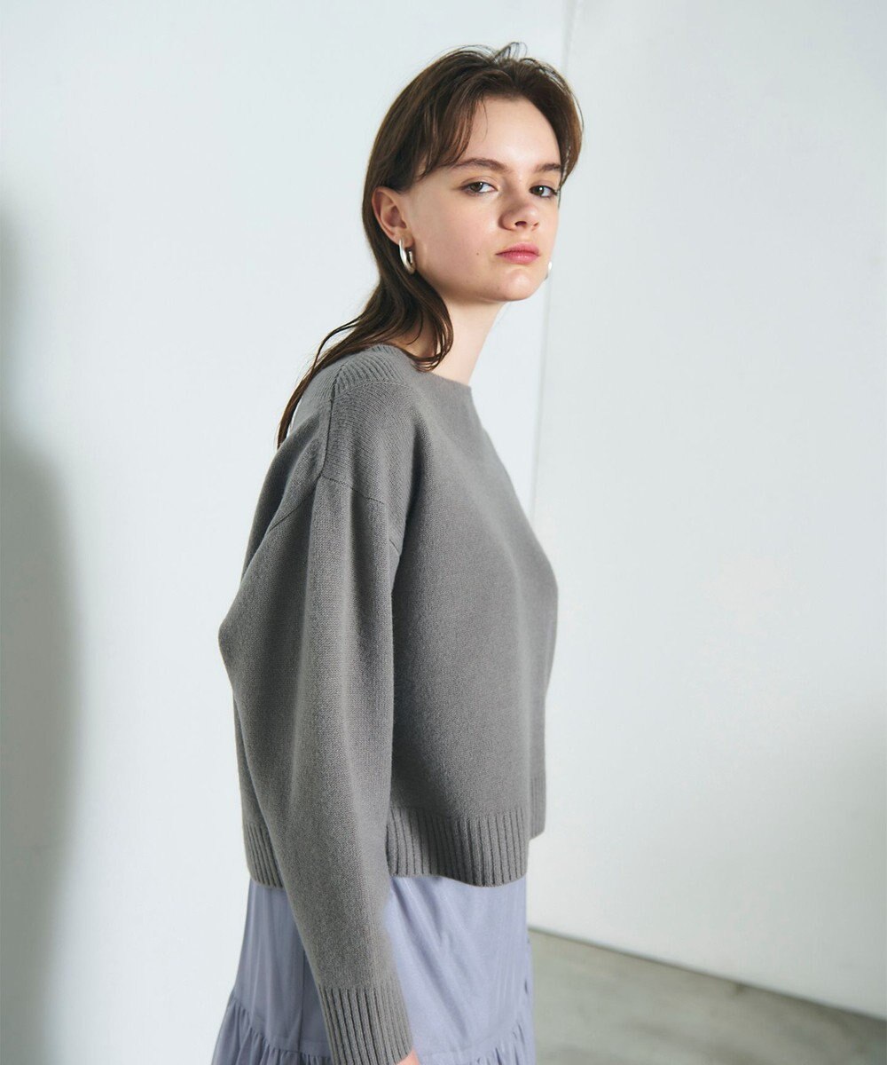 GRACE CONTINENTAL ウールルーズニットトップ 