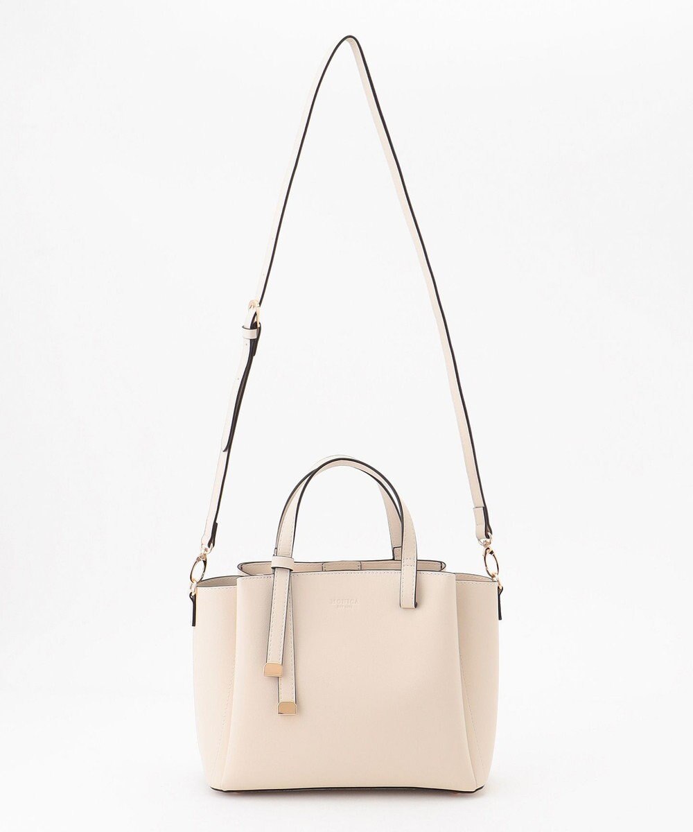 LA BAGAGERIE 【MONICA】ボウタイリボンハンドバッグ 