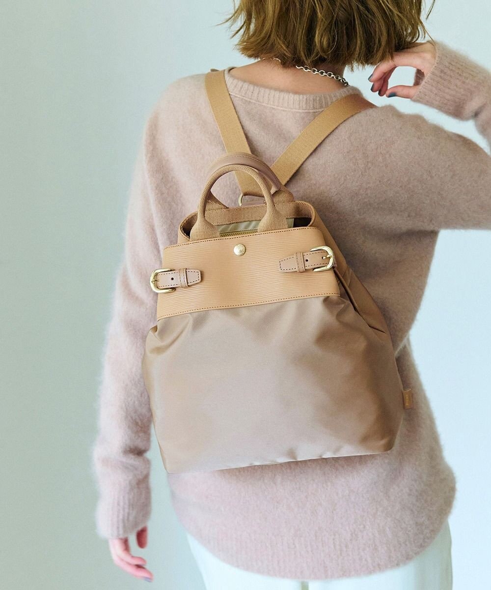 TOPKAPI 【Breath TOPKAPI】RIPPLE リプル ナイロン コンビ ベルト デザイン 3way リュック / バッグパック 