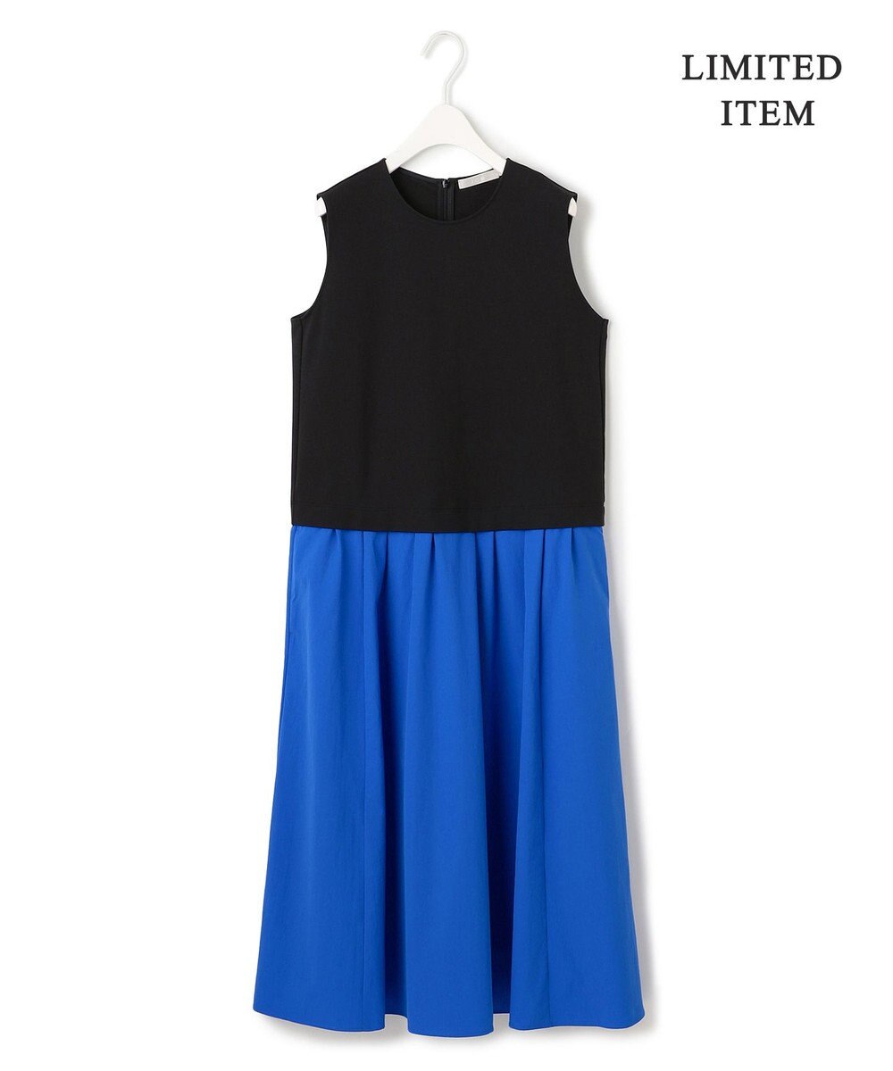 ICB L 【WEB限定・洗える】 RENUコンビ ノースリーブワンピース 