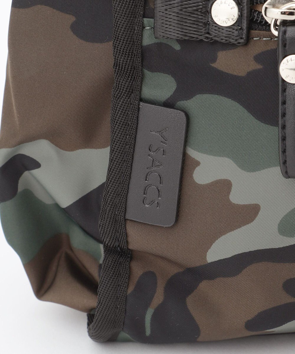 Y'SACCS 撥水ナイロンテープデザインスクエアバックパック 