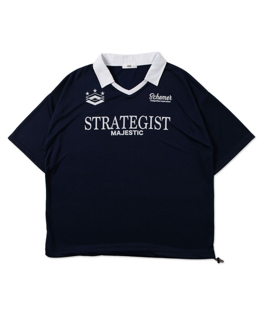 WEGO 【ユニセックス着用ITEM/MLサイズ展開】ドロストゲームシャツプルオーバー 