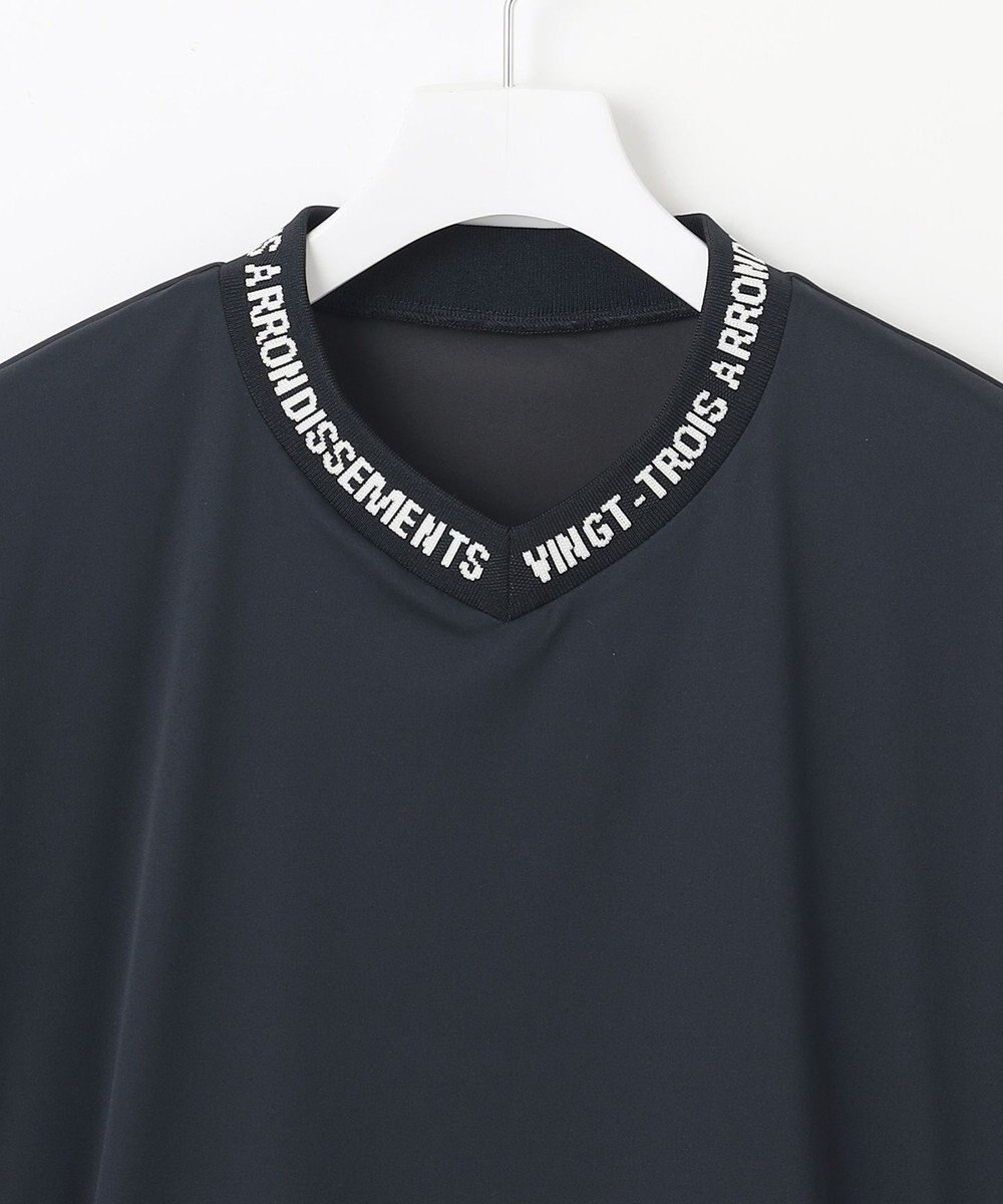 23区GOLF 【MEN】防風ストレッチアリージャージープルオーバー 