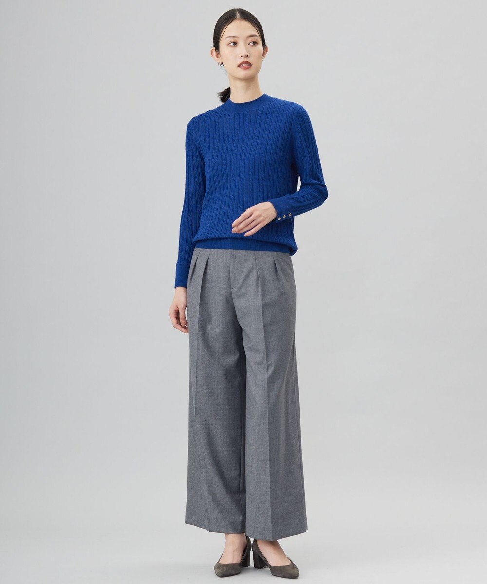 J.PRESS LADIES 【洗える】KNIT BASIC クルーネック ニット 