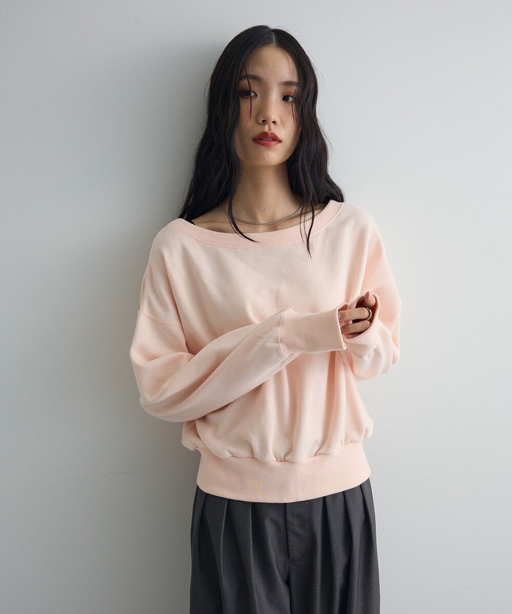 Green Parks オフショルスウェット 