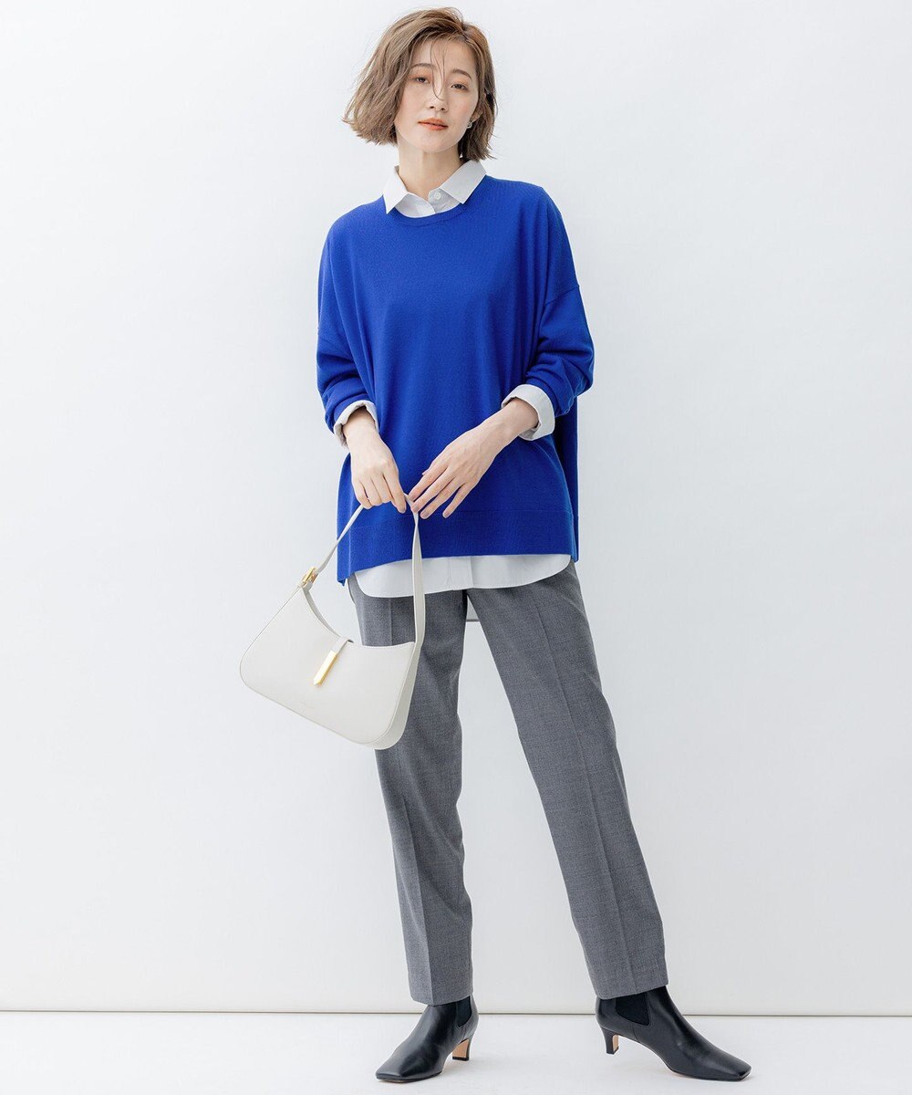 23区 L 【洗える】CANCLINI ベーシック シャツ 