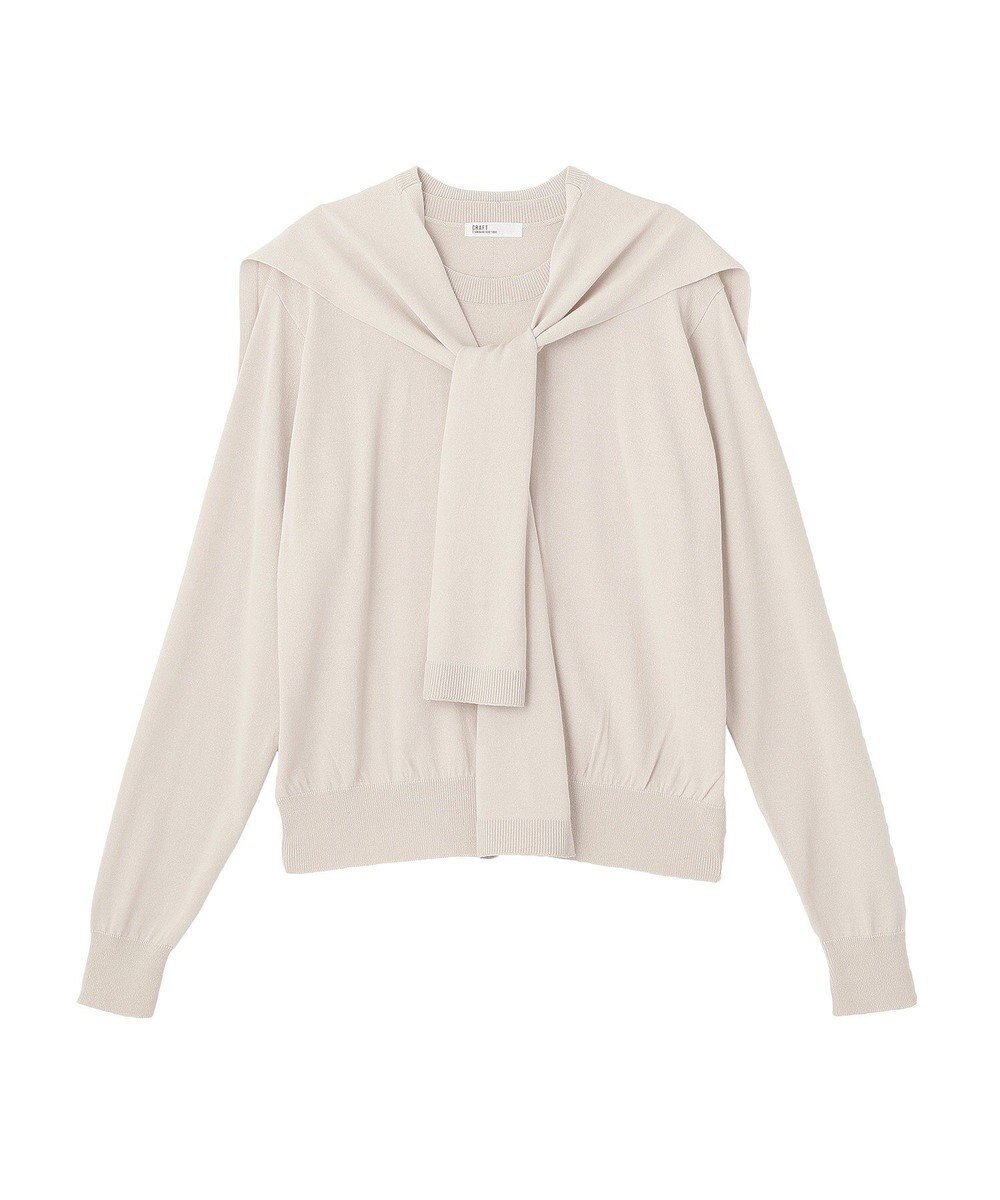 CRAFT STANDARD BOUTIQUE ニットストール+プルオーバー 