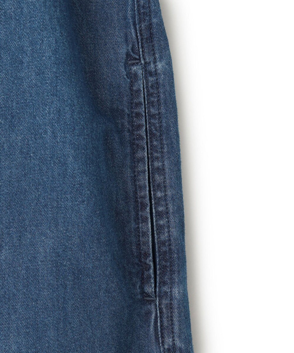 23区 【Oggi4月号掲載/洗える】23区DENIM ライトダンガリー シャツワンピース 