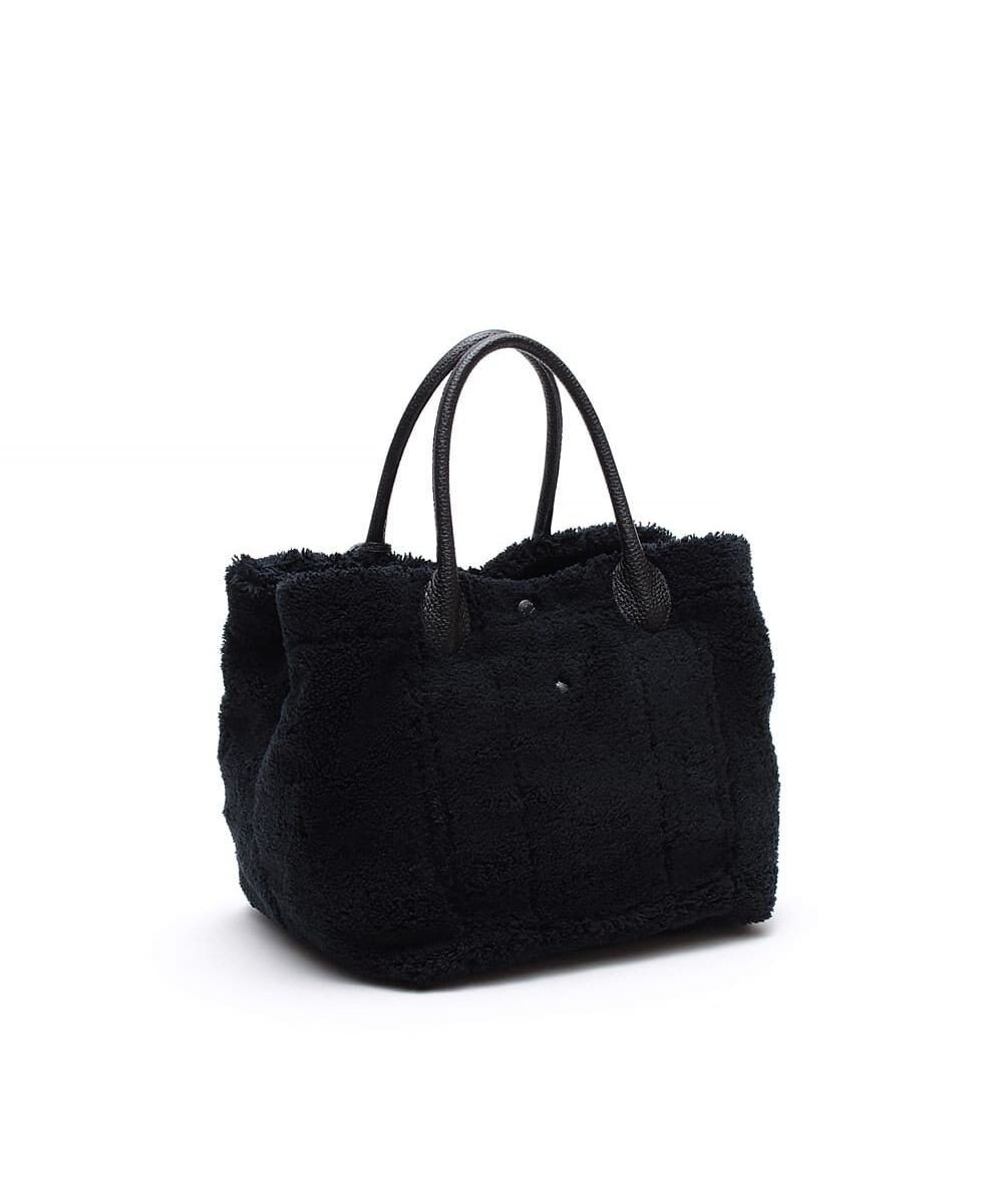 A.D.M.J. 【もこもこ】オスカー/コード刺しゅうキューブトート25cm(Dカン＋) 