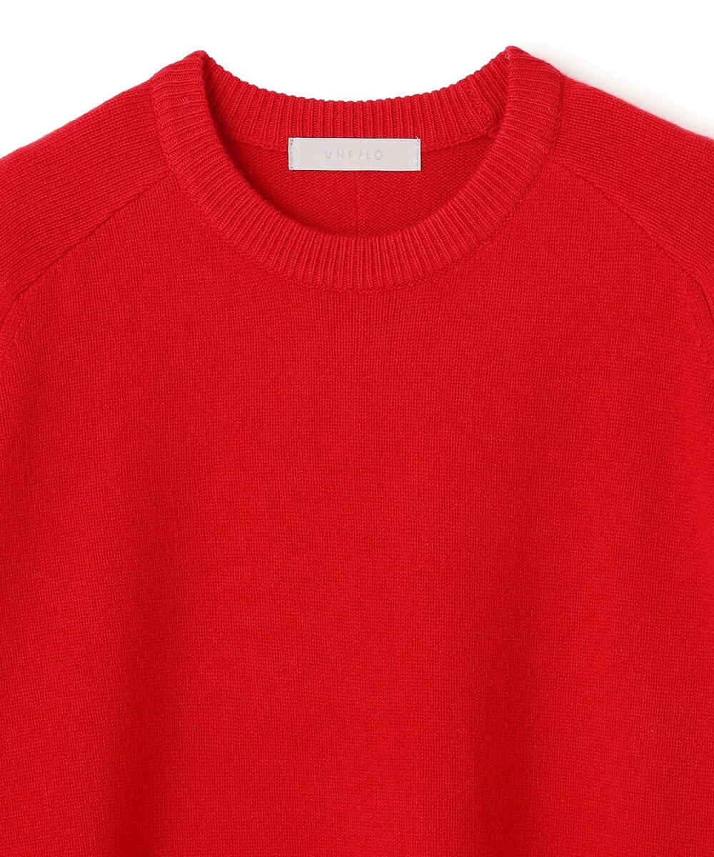UNFILO カシミヤブレンド クルーネックニット 