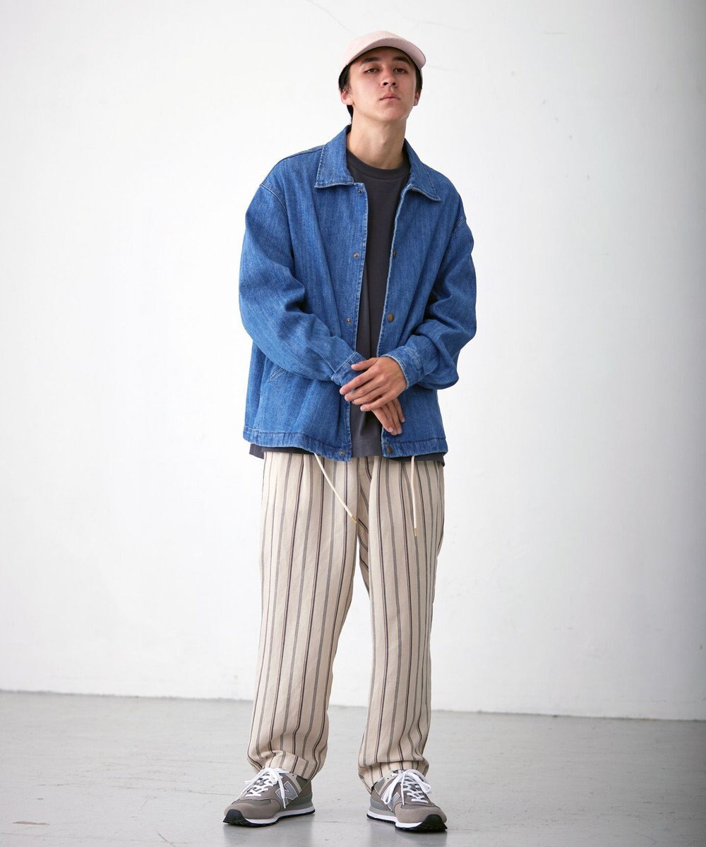 J.PRESS YORK STREET 【UNISEX】デニムコーチジャケット 