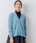 組曲 【WEB限定】ウールカシミヤミックス カーディガン