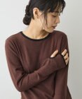 CRAFT STANDARD BOUTIQUE バイカラーパイピングプルオーバー