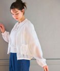 Feroux リボンポケット シアー ブルゾン