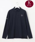 23区GOLF 定番人気【MEN/キングサイズ】ハニカムカノコ 長袖ポロシャツ
