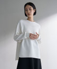 UNFILO 【新色登場/WEB限定】BEAUTY FORM JERSEY バックZIPプルオーバー