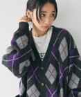 CRAFT STANDARD BOUTIQUE アーガイル柄カーディガン