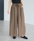 CRAFT STANDARD BOUTIQUE リネンライクワイドイージーパンツ