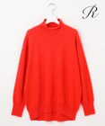 23区 L 【R(アール)】ウールカシミヤ ロールネックニット