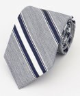 J.PRESS MEN 【LINEN MIX COLLECTION】レジメンタル ネクタイ