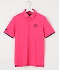 23区GOLF 【MEN】ポリエステルカノコ 半袖ポロシャツ