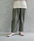 muuc 〈高品質ベルギーリネン100%〉〈オンオフ着られる〉リネンイージーパンツ